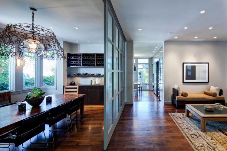 Cloisons fixes - Types de cloisons vitrées dans l'appartement