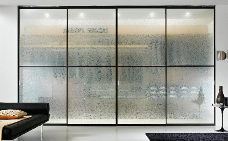 Structures opaques - Cloisons vitrées dans l'appartement