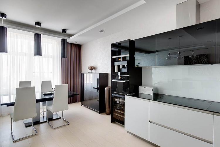 Cuisine high-tech - Photo design d'intérieur