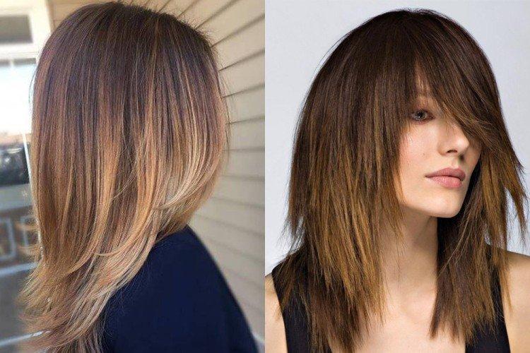 Échelle - Coupes de cheveux pour cheveux moyens qui ajoutent du volume