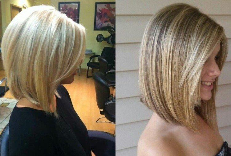 Long Bob - Coupes de cheveux pour cheveux moyens qui ajoutent du volume