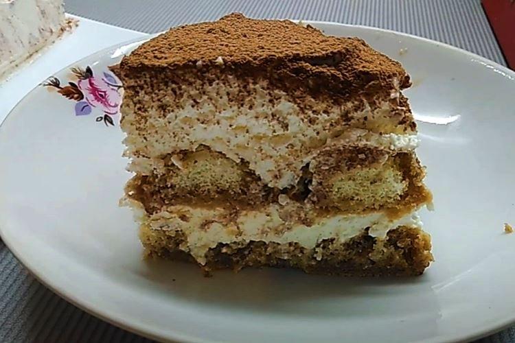 Tiramisu sans oeufs à la maison - recette pas à pas avec photo