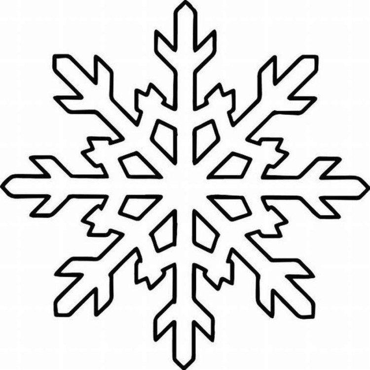 Pochoirs de flocons de neige pour le nouvel an 2021 sur les fenêtres