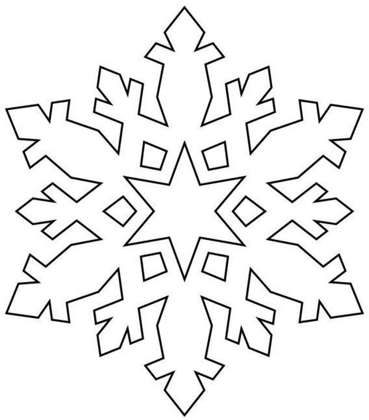 Pochoirs de flocon de neige pour le nouvel an 2021 pour le dessin