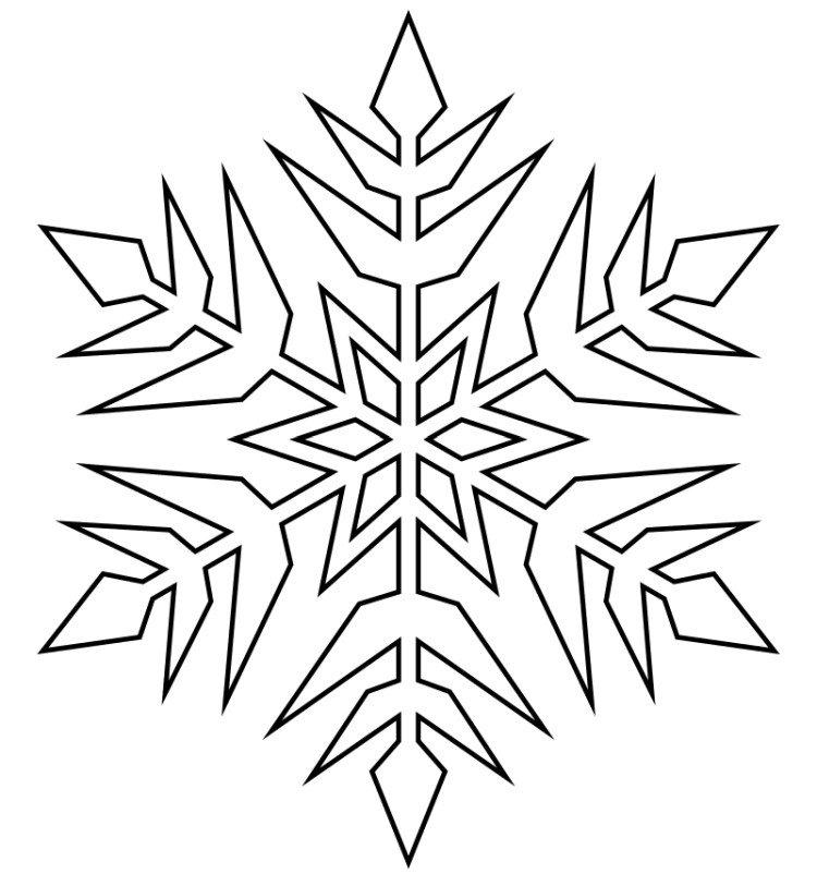 Pochoirs de flocon de neige pour le nouvel an 2021 pour le dessin