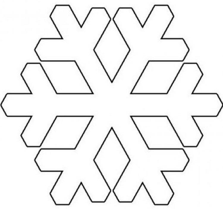 Pochoirs de flocon de neige pour le nouvel an 2021 pour le dessin