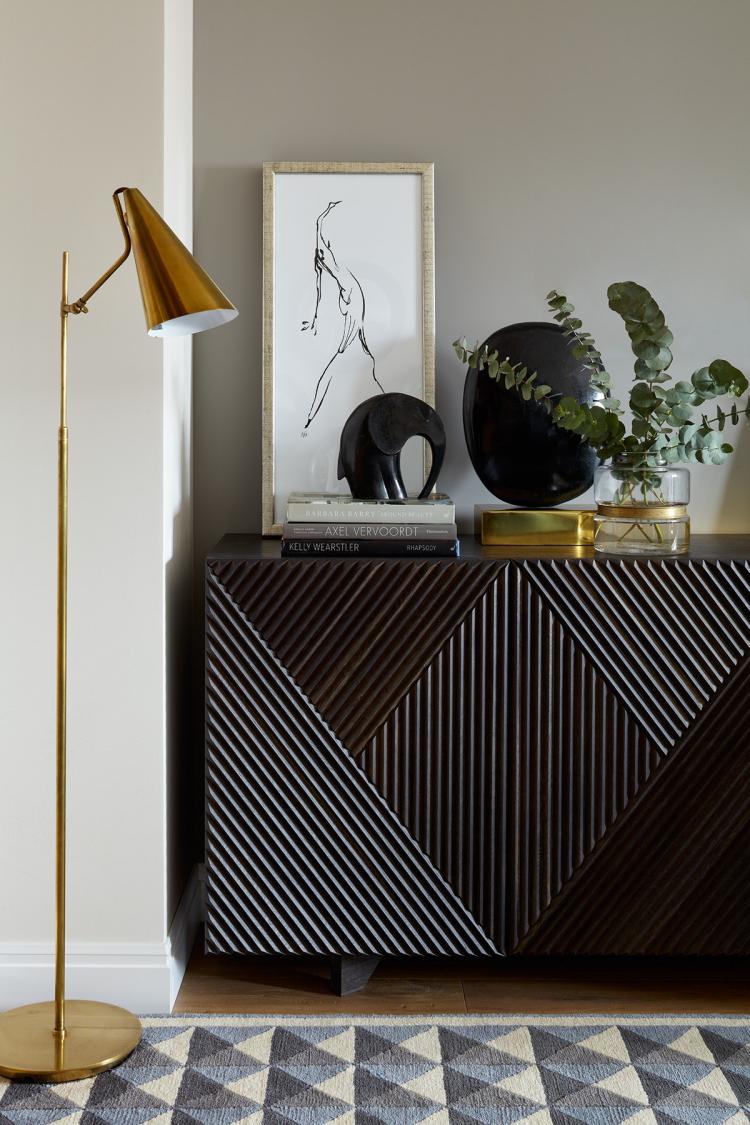 Appartement de trois pièces dans le complexe résidentiel Kamelot, Khamovniki - design d'intérieur