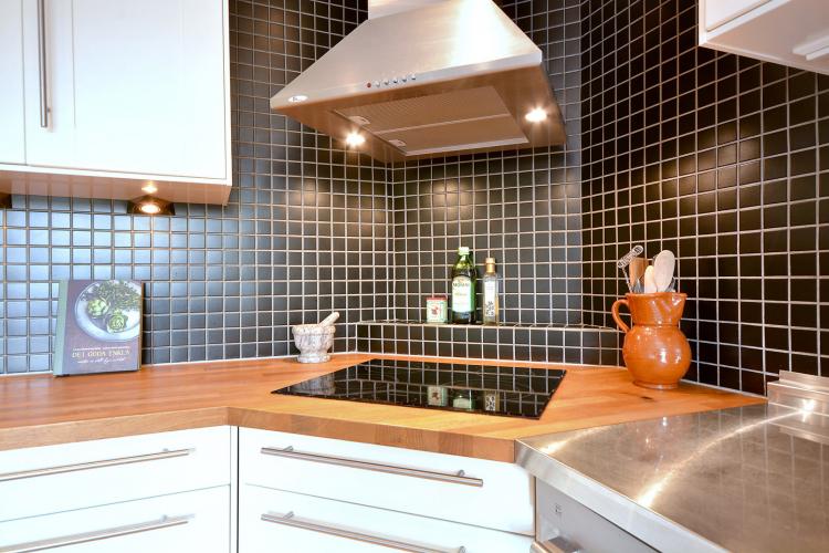 Cuisines d'angle - photos de vrais intérieurs