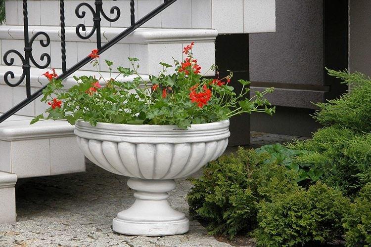 Pots de fleurs d'extérieur - photo