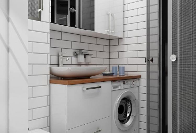 Meubles - Conception de salle de bain à Khrouchtchev