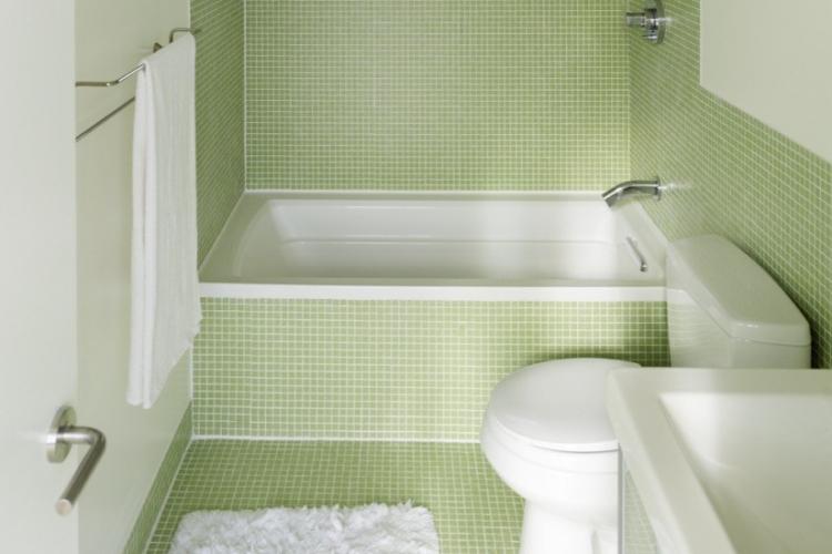 Design d'intérieur de salle de bain à Khrouchtchev - photo