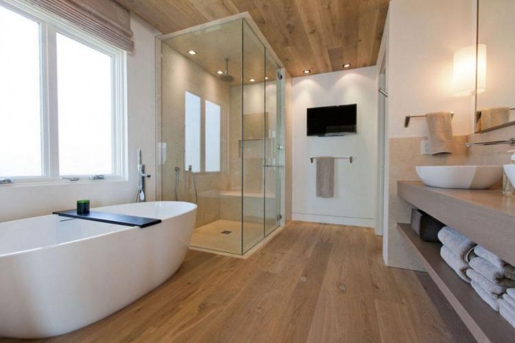 Conception de salle de bain dans un style moderne - photo