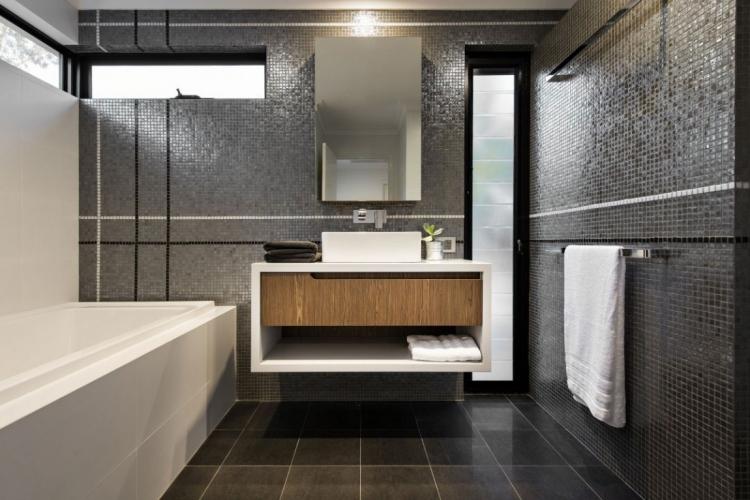 Conception de salle de bain dans un style moderne - photo
