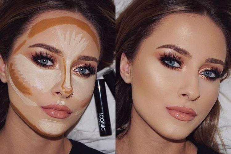 Contouring - Maquillage correct du soir