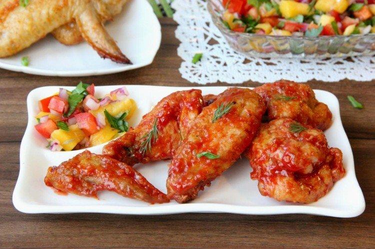 Ailes de poulet juteuses - Plats principaux pour des recettes de tous les jours