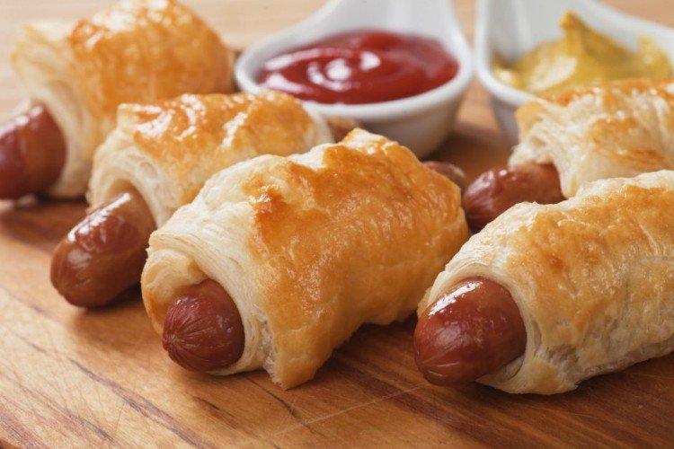 Saucisses à la pâte feuilletée - Recettes de pâtisserie feuilletée