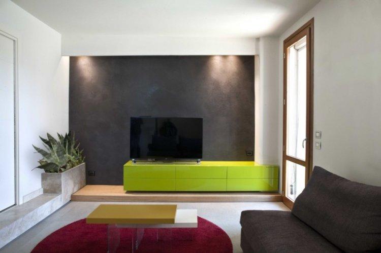 Caractéristiques - Couleur verte à l'intérieur