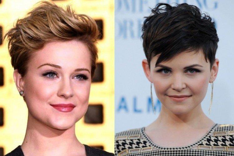 Pixie - Coiffures pour visage rond pour cheveux courts