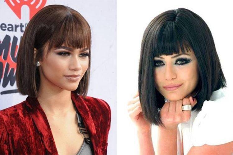 Bob classique avec frange - Coupes de cheveux pour femmes à la mode 2020 pour cheveux mi-longs