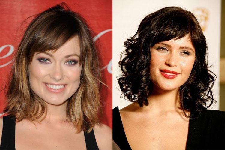 Séparation latérale avec frange - Coupes de cheveux pour femmes à la mode 2020 pour cheveux mi-longs