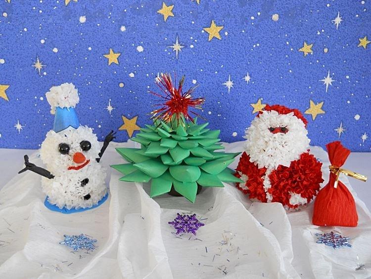 Bricolage d'hiver à la maternelle - photos et idées