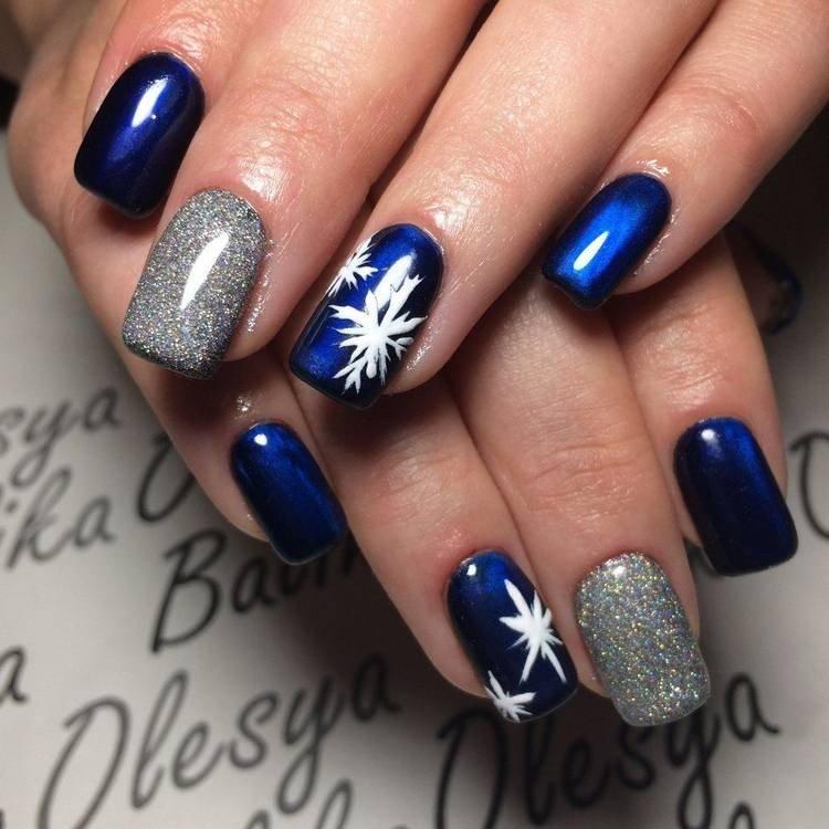 Manucure d'hiver colorée 2020-2021