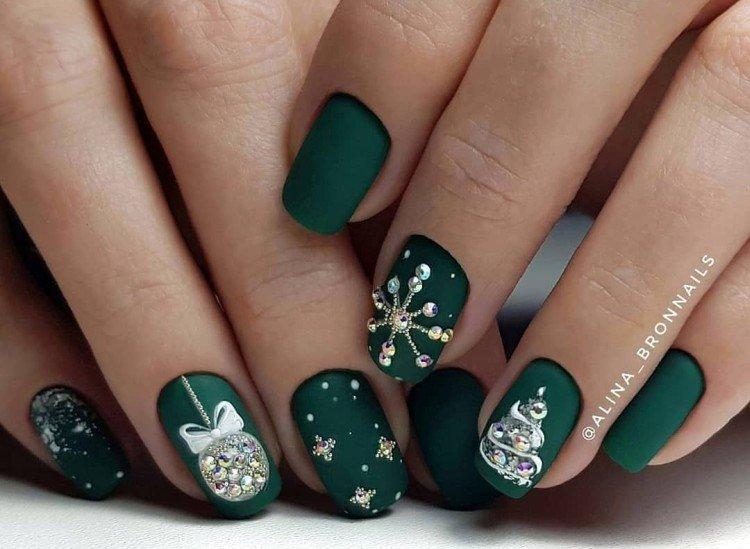 Manucure mate d'hiver 2020-2021