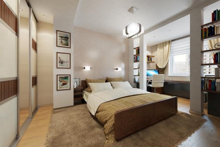 Zonage de la chambre et du bureau