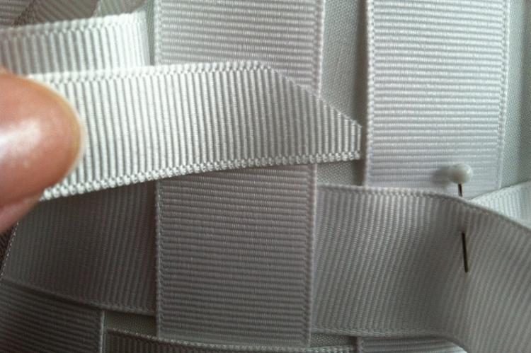 plafond de ruban de bricolage